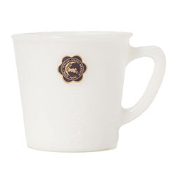 月兎印　ミルクガラスマグ